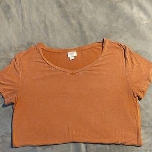 Burnt orange t shirt
